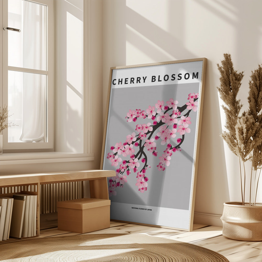Cherry blossom - National flower of Japan Poster