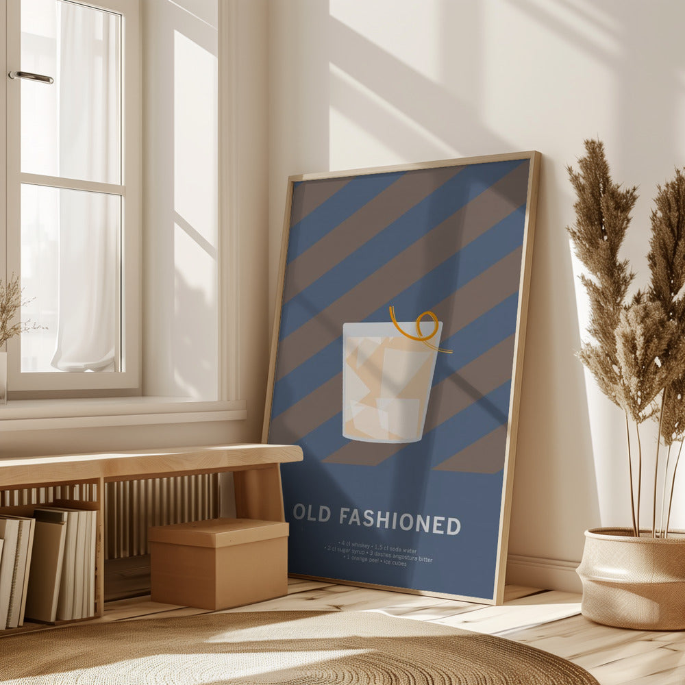 Drink Old Fashioned Poster