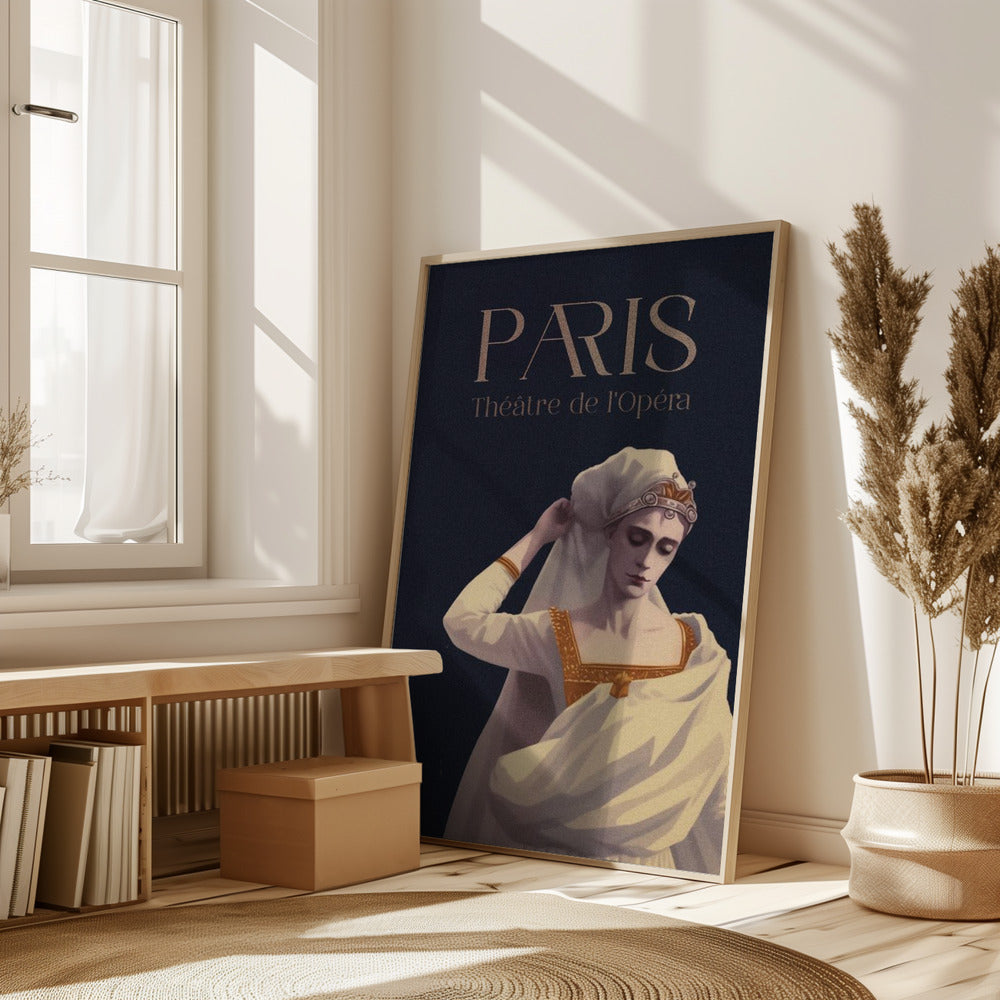 Paris - Theatre de L'Opera Poster