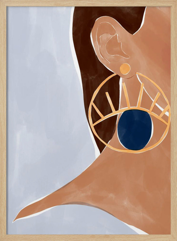 Evil Eye Earing Poster