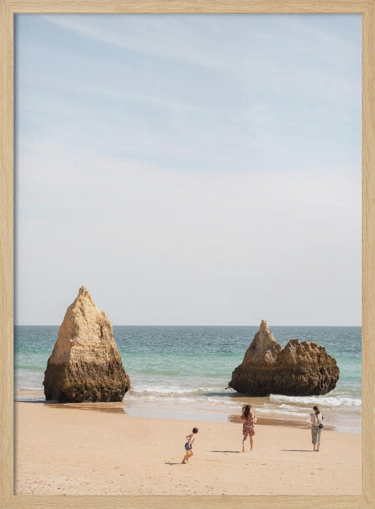 Portugese Beach Poster