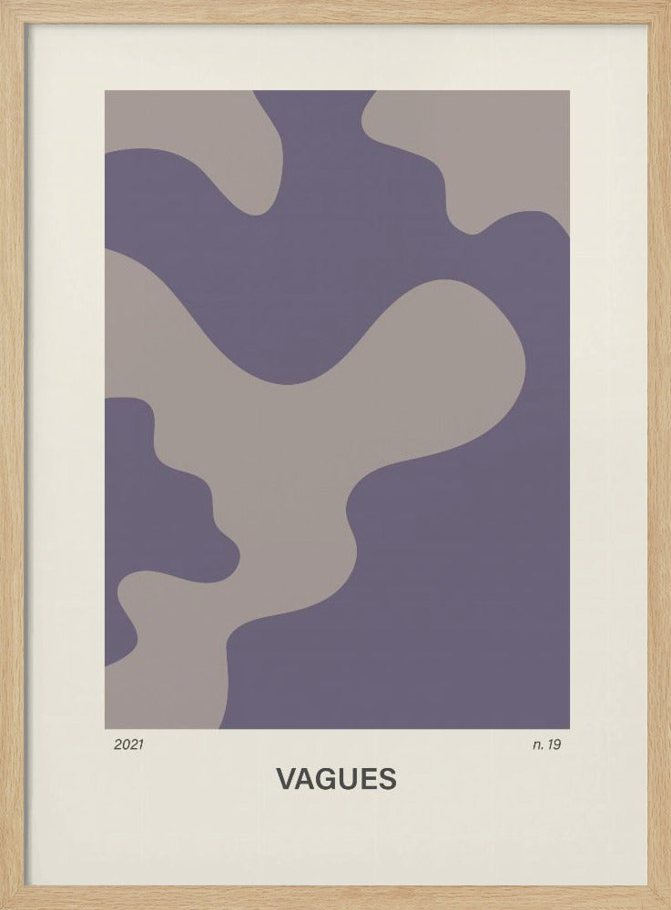 Vagues no 19 poster Poster