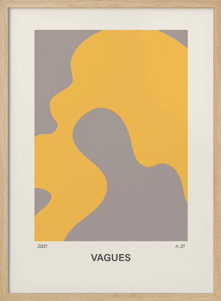 Vagues no 21 Poster Poster