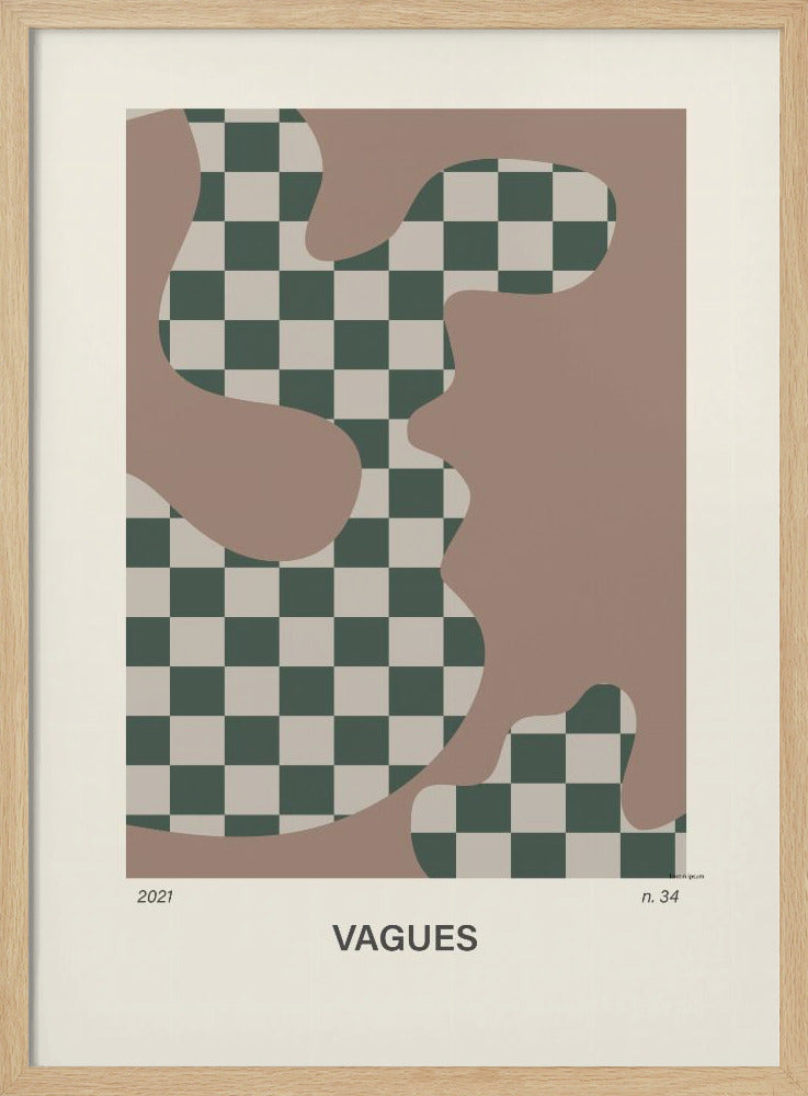 Vagues nr 34 Poster Poster