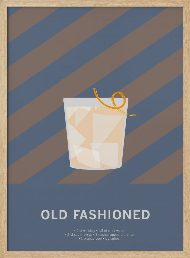 Drink Old Fashioned Poster