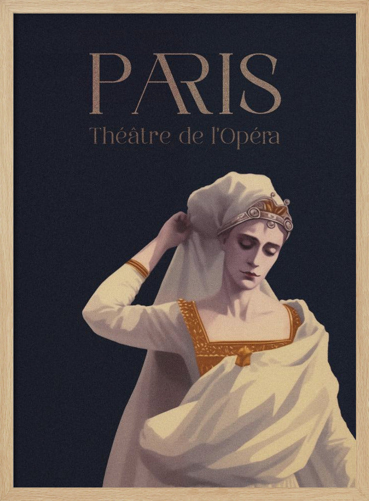 Paris - Theatre de L'Opera Poster