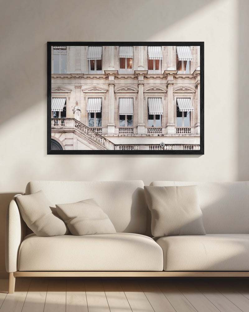 Paris Building Warm Poster