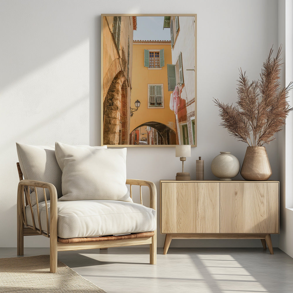 Summer in Menton Poster