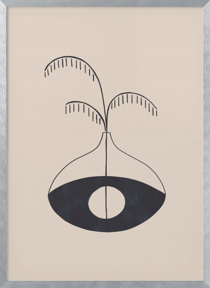 Evil Eye Vase Poster