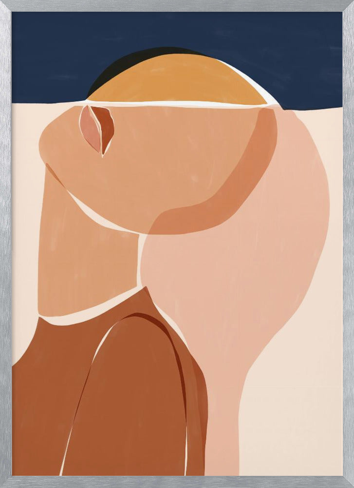 Half Face Half Sun Poster