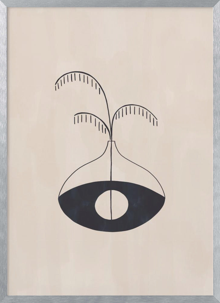 Evil Eye Vase Poster