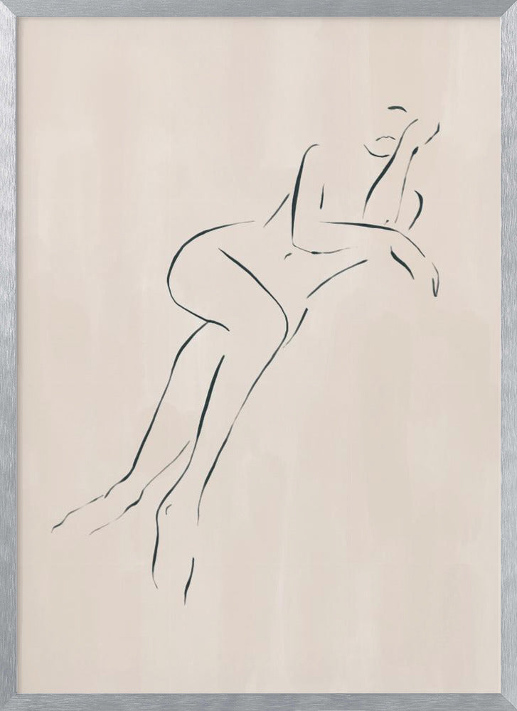 Casual Pose Poster