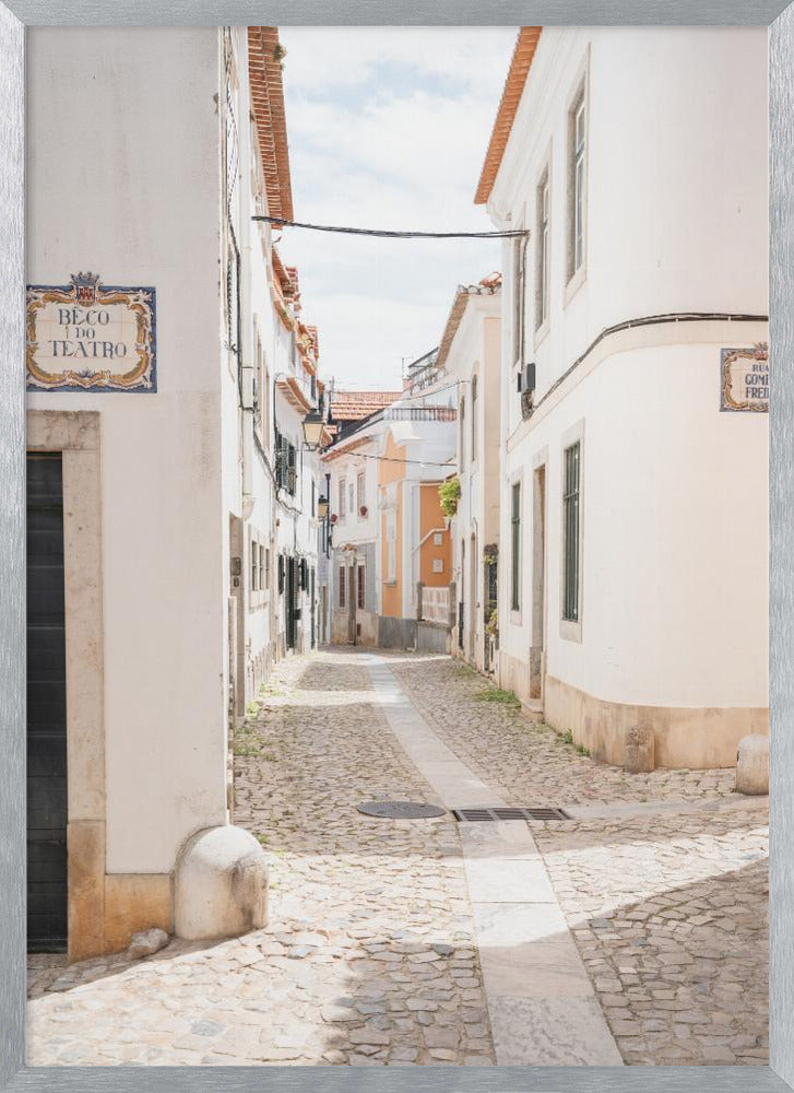 Streets of Cascais Poster