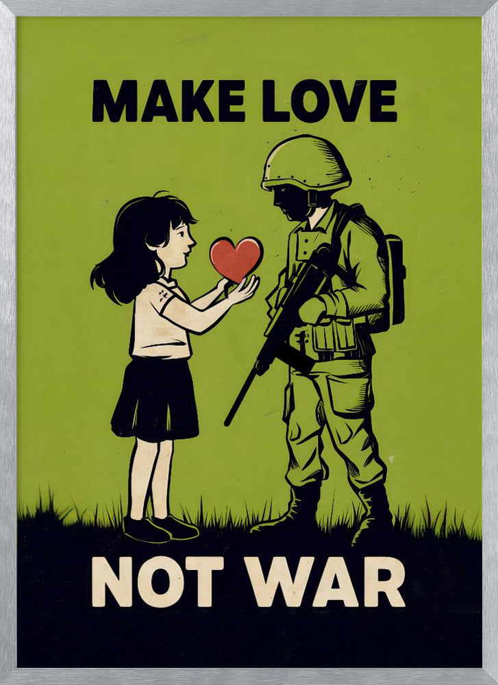 Make Love Not War Poster