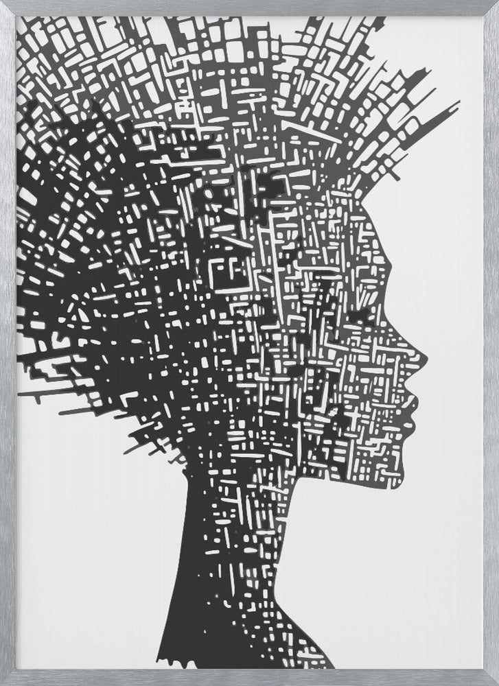 Face In Profile Poster