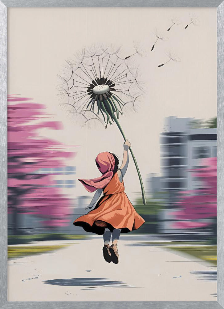 Dandelion Flight Poster