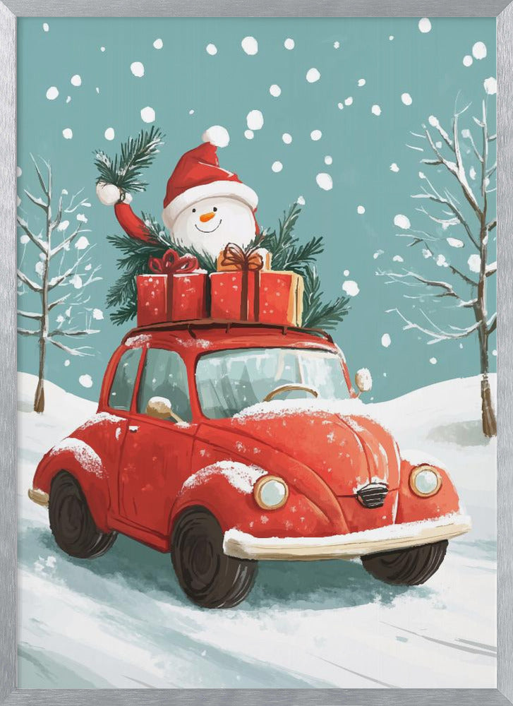 Christmas Road Trip Poster