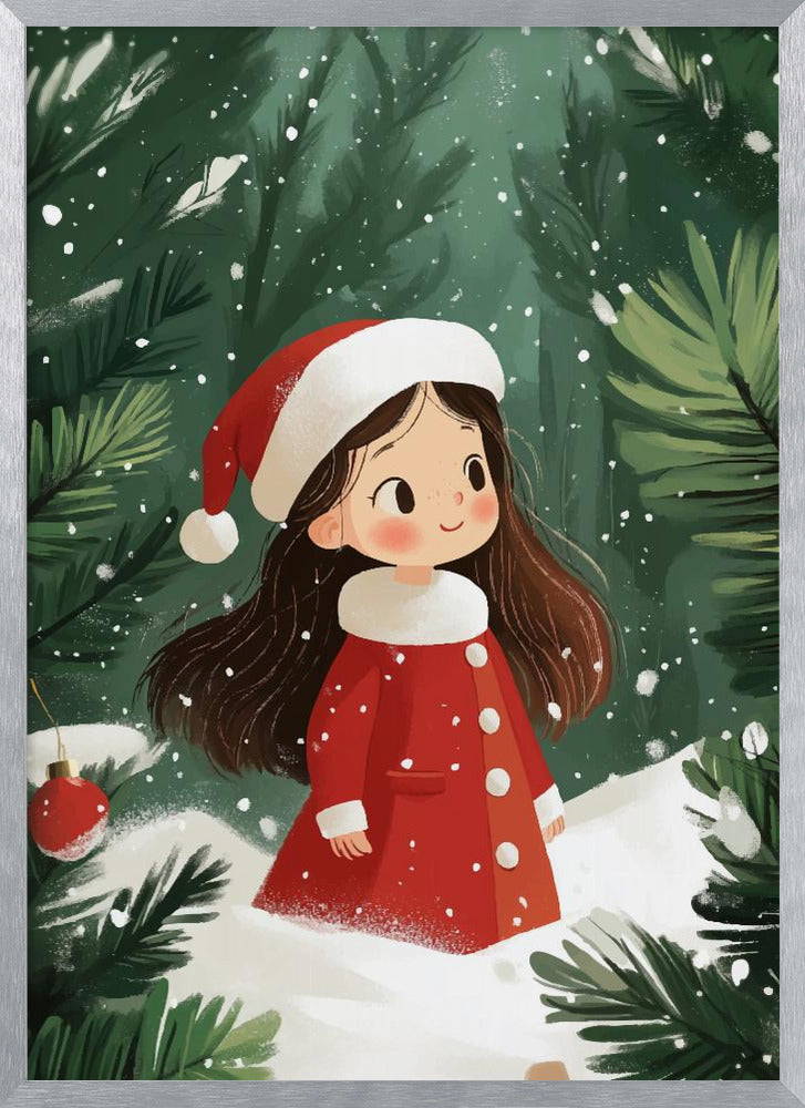 Christmas Girl Poster