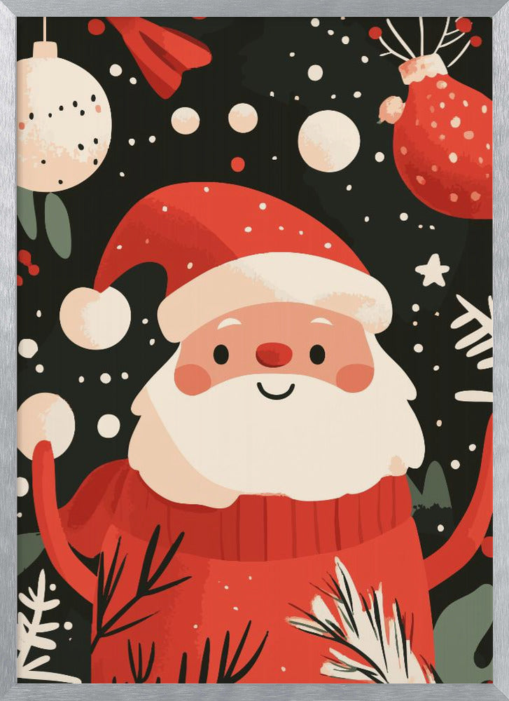 Happy Santa Poster