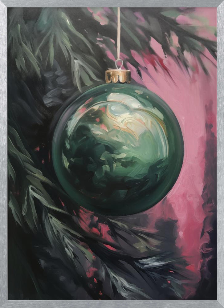 Christmas Bauble No 2 Poster
