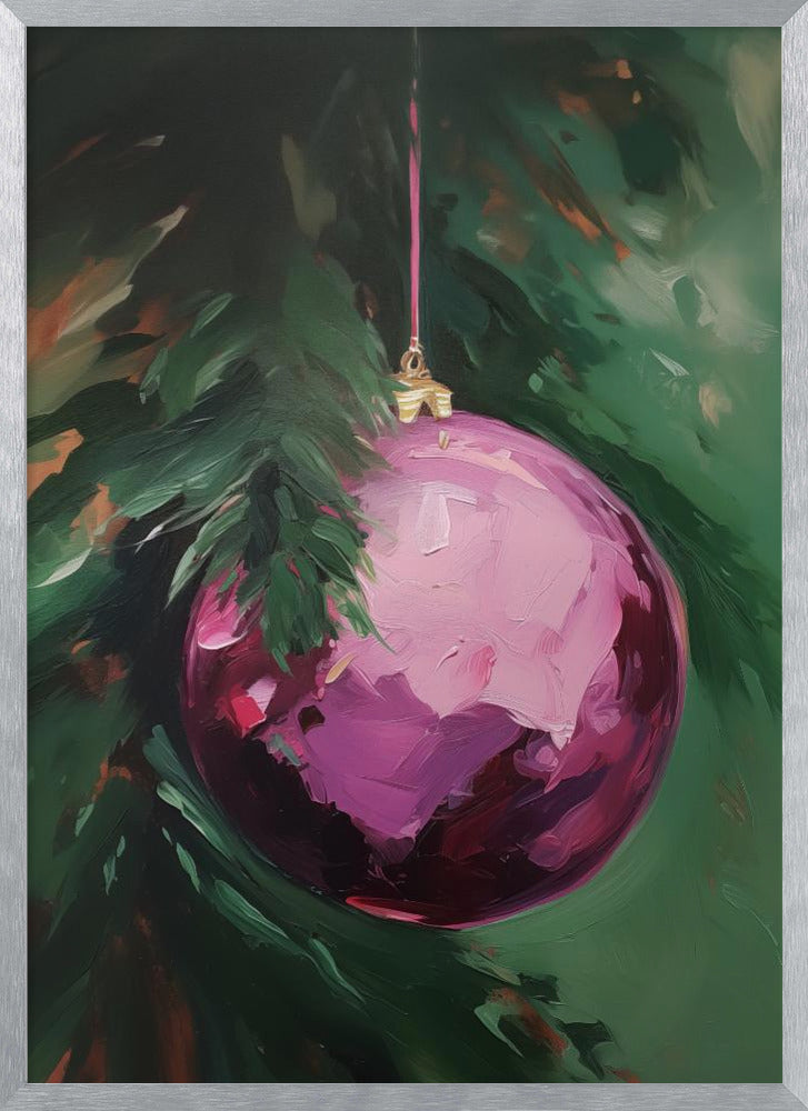 Christmas Bauble No 1 Poster