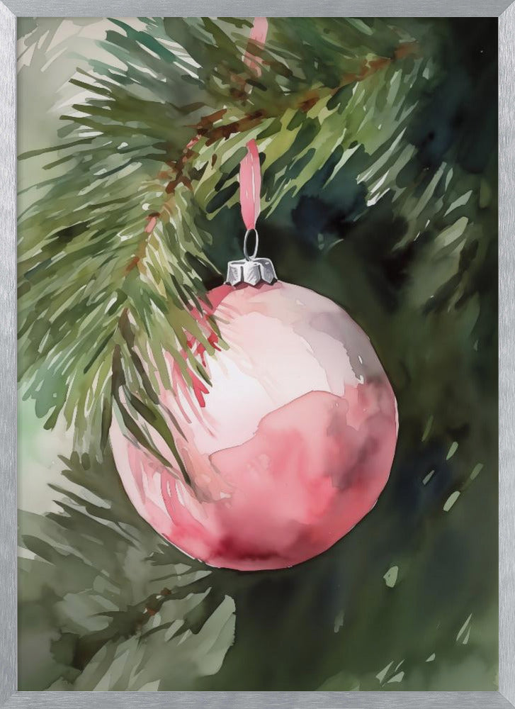 Christmas Bauble No 3 Poster