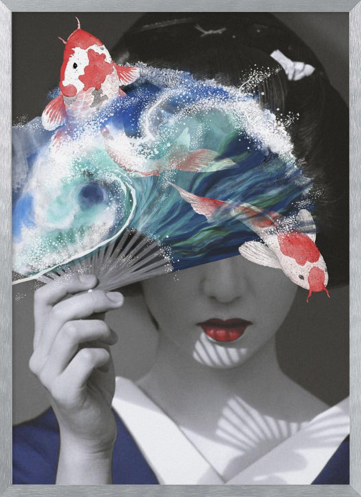 Koi Fan Poster