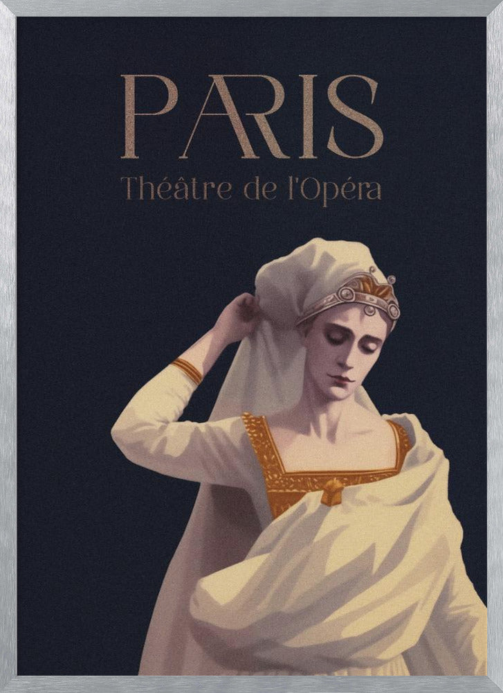 Paris - Theatre de L'Opera Poster
