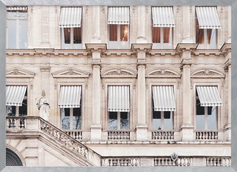 Paris Building Warm Poster