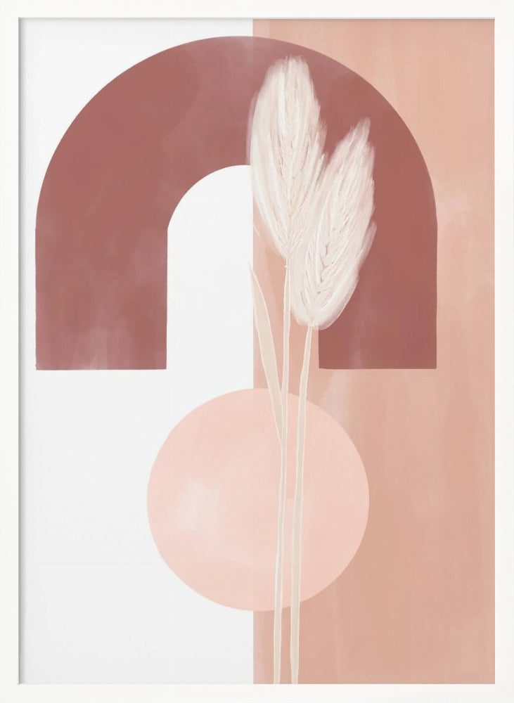 Abstract Arch Poster