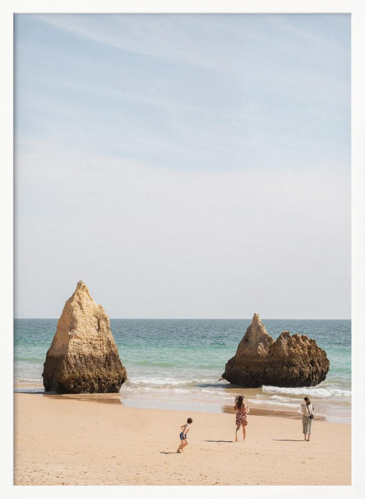 Portugese Beach Poster
