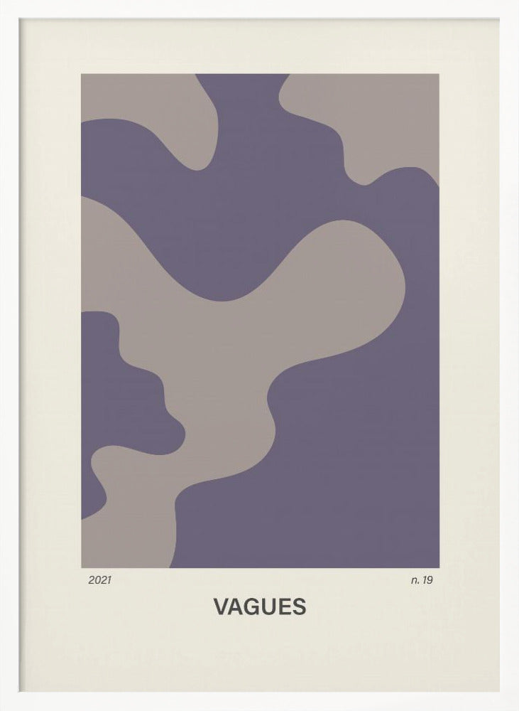 Vagues no 19 poster Poster