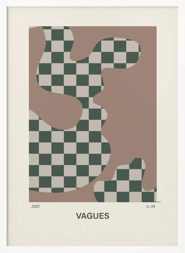 Vagues nr 34 Poster Poster