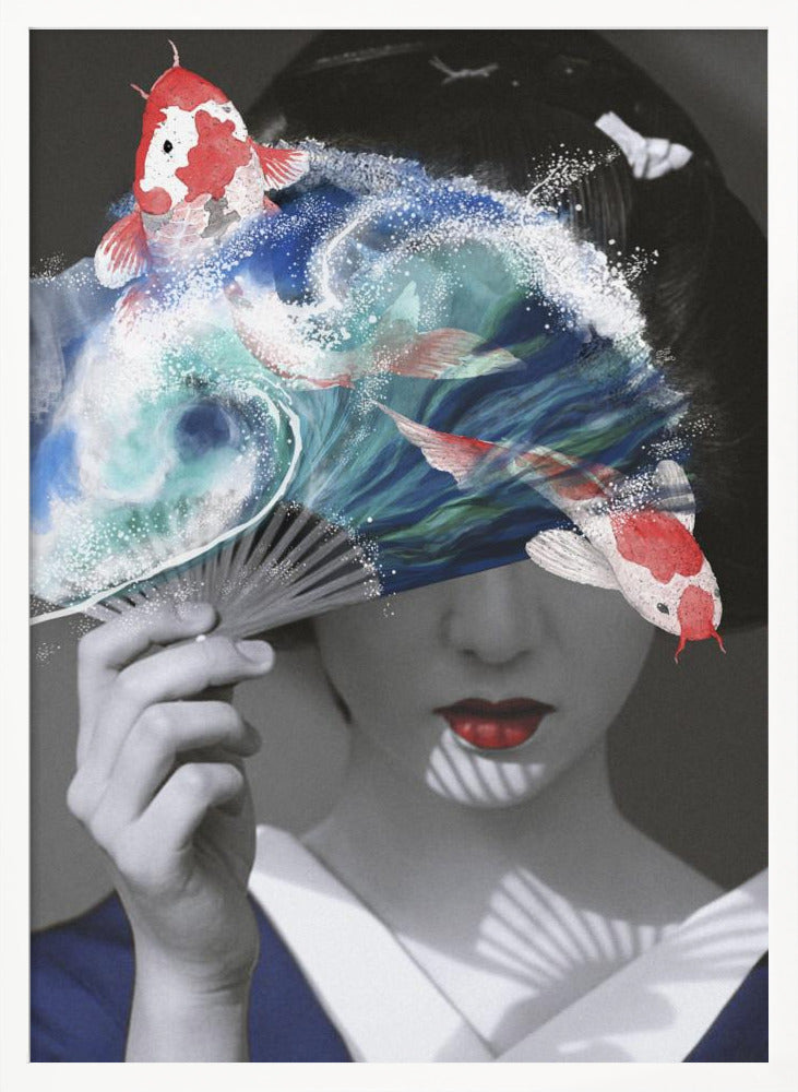 Koi Fan Poster