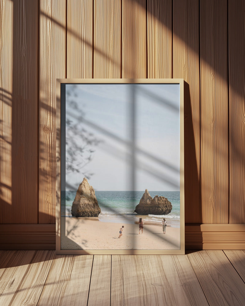 Portugese Beach Poster