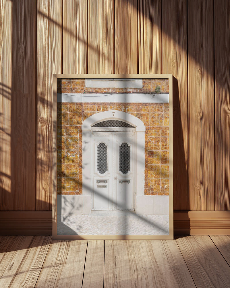 The Cascais Door Poster