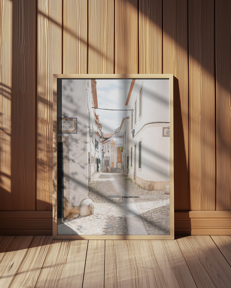 Streets of Cascais Poster