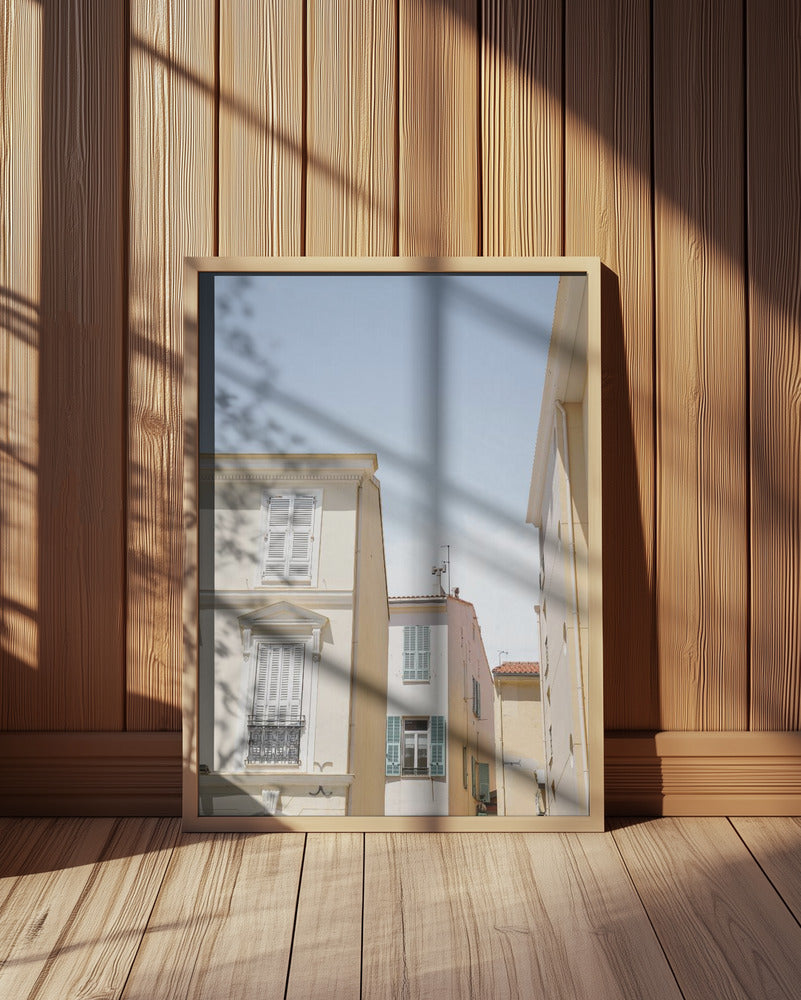 Streets of Menton Poster