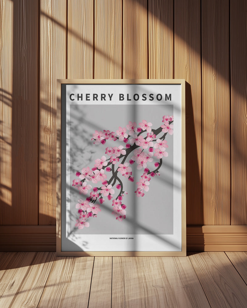 Cherry blossom - National flower of Japan Poster
