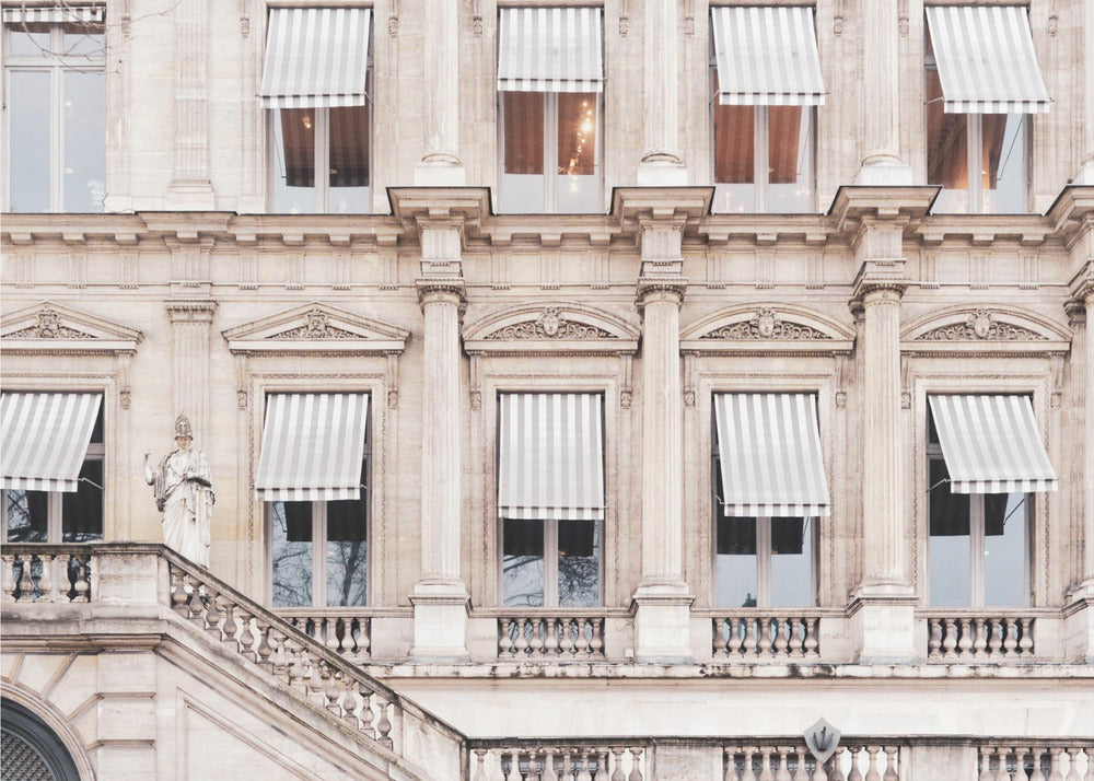 Paris Building Warm Poster