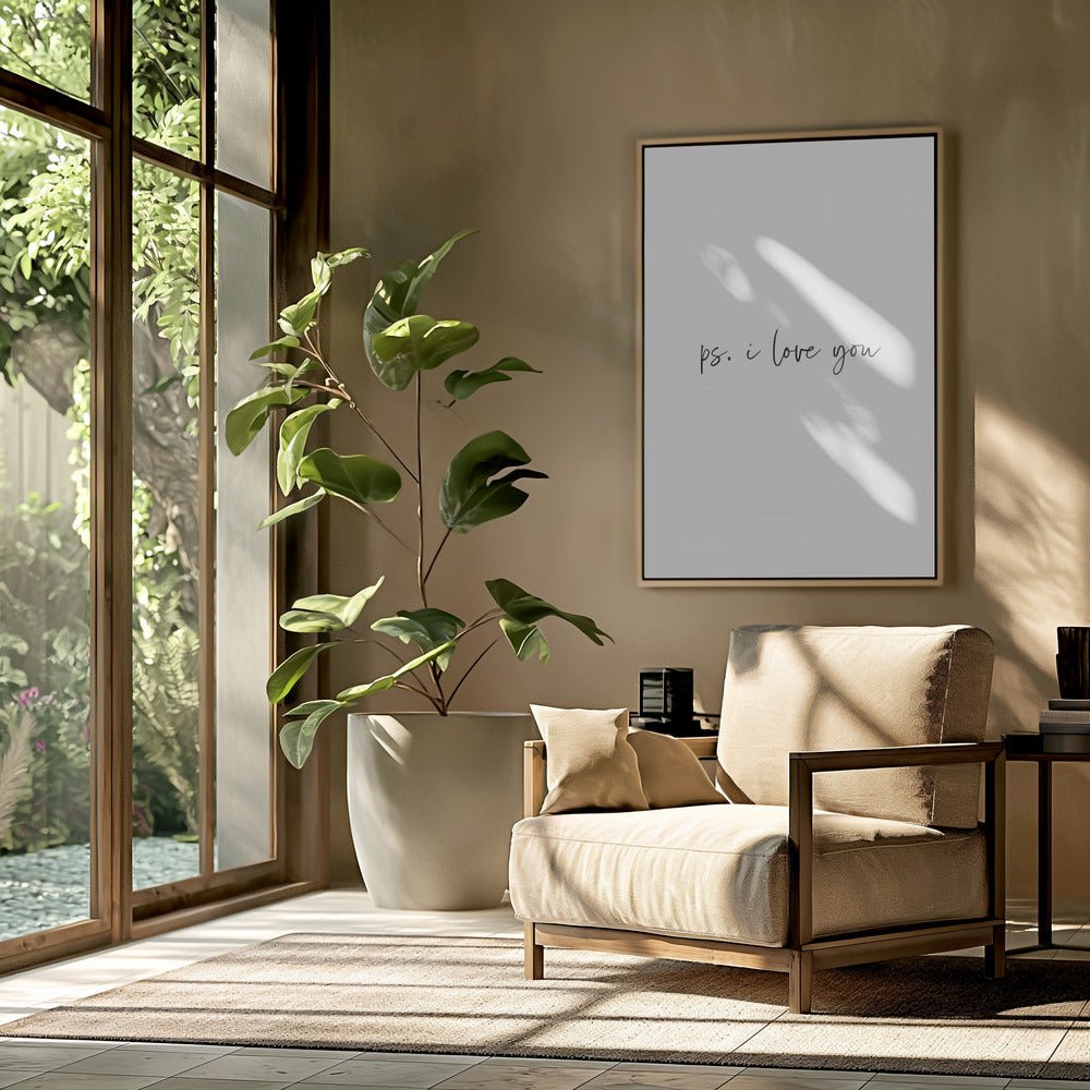 Ps. I Love You Poster - Corkframes.com