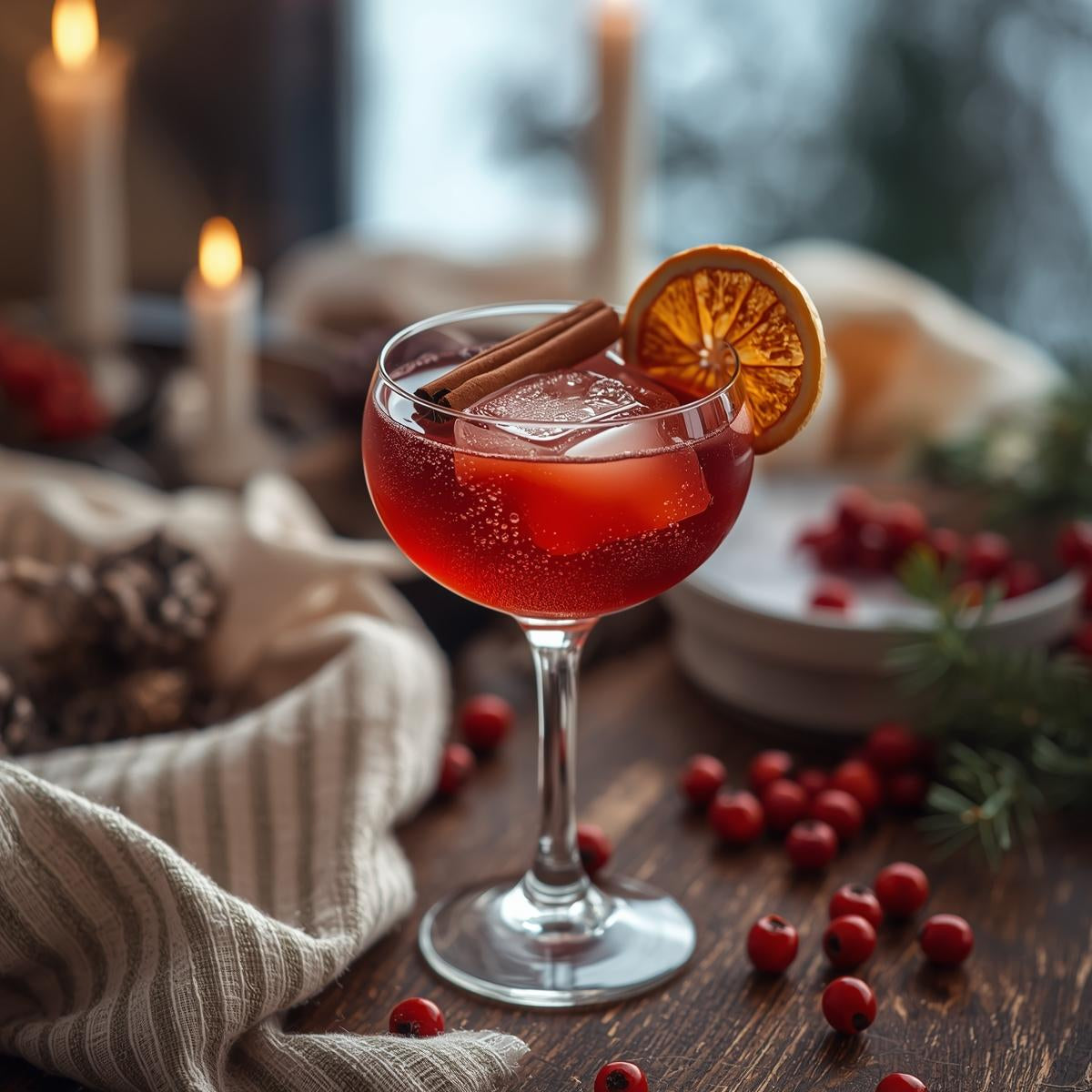 Glögg Spritz Nord – Christmas Cocktail with Bubbles