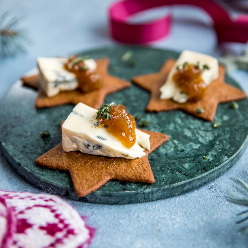 Gingerbread, Blue Cheese & Wine