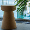 Cork Stools by the Pool – Sustainable Pool Furniture for Hotels, Spas and Private Spaces