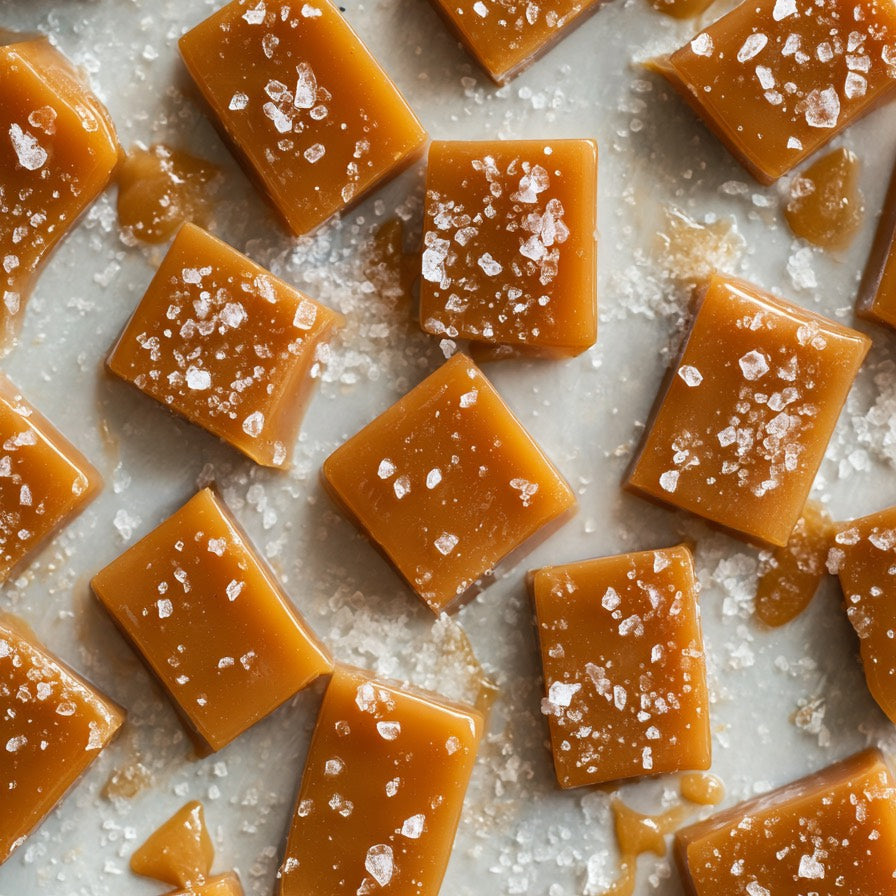 salted caramel fudge