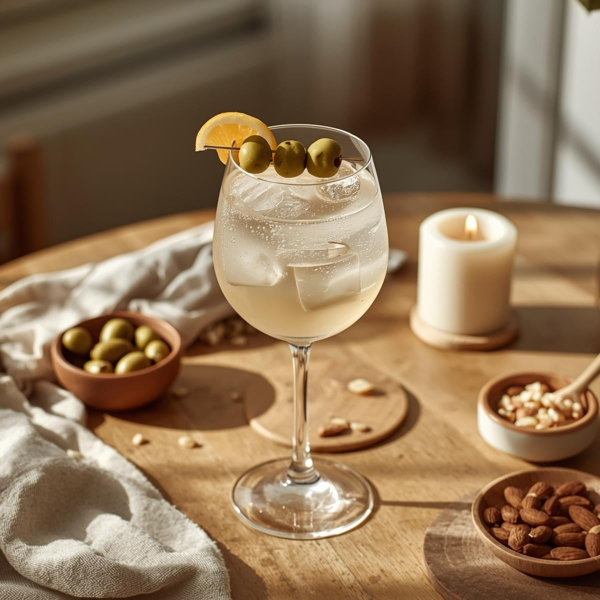Dirty Spritz – the trending olive cocktail (Dirty Martini meets Spritz)