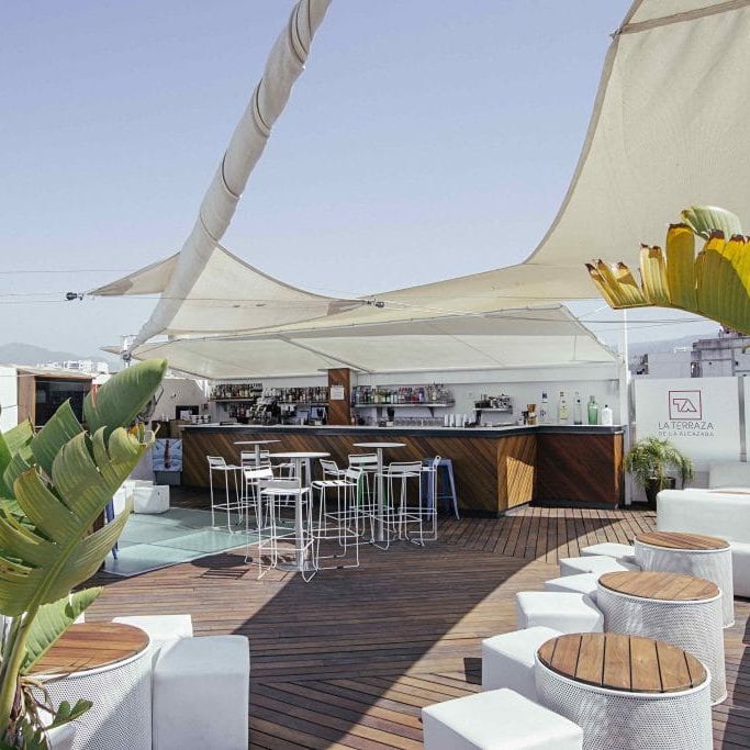 Discover the best rooftop bars in Málaga