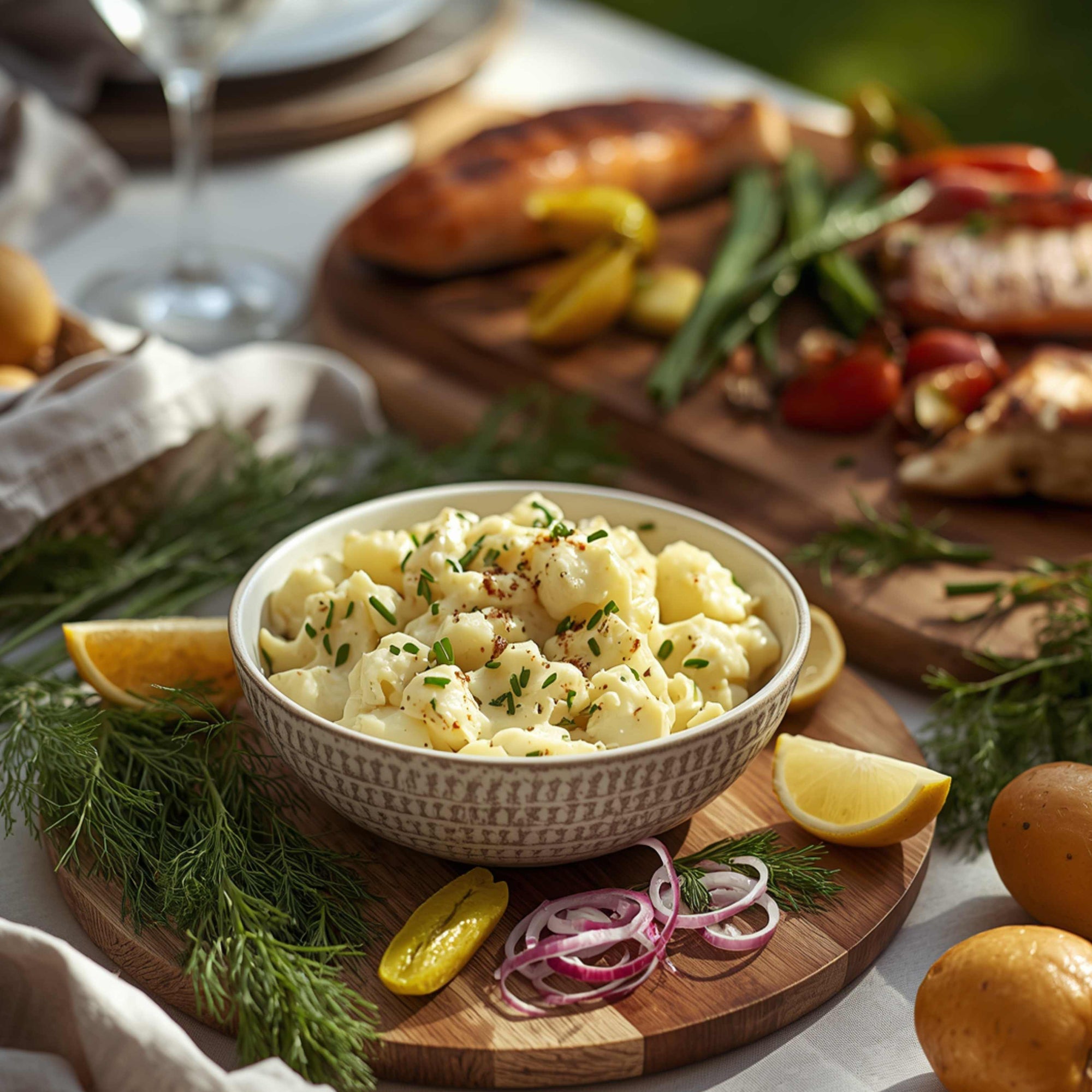 Potato Salad for Grilled Food - An Easy Recipe for Summer Barbecues