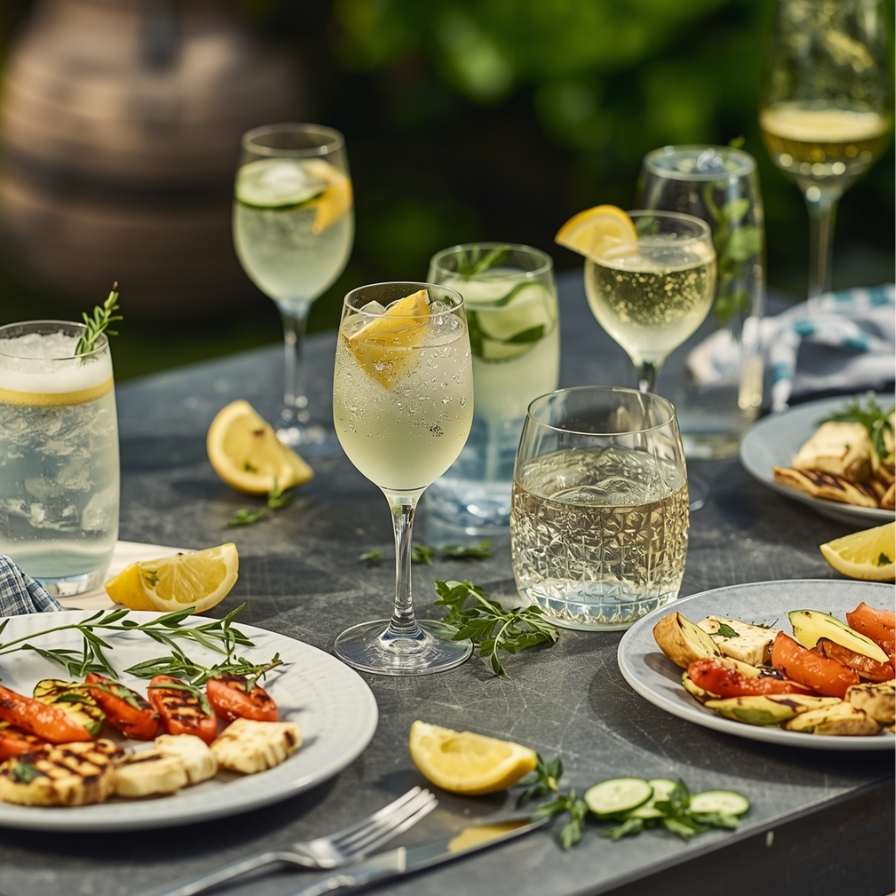 Alcohol-Free Drinks for Grilled Food - Fresh Pairings for Spring and Summer