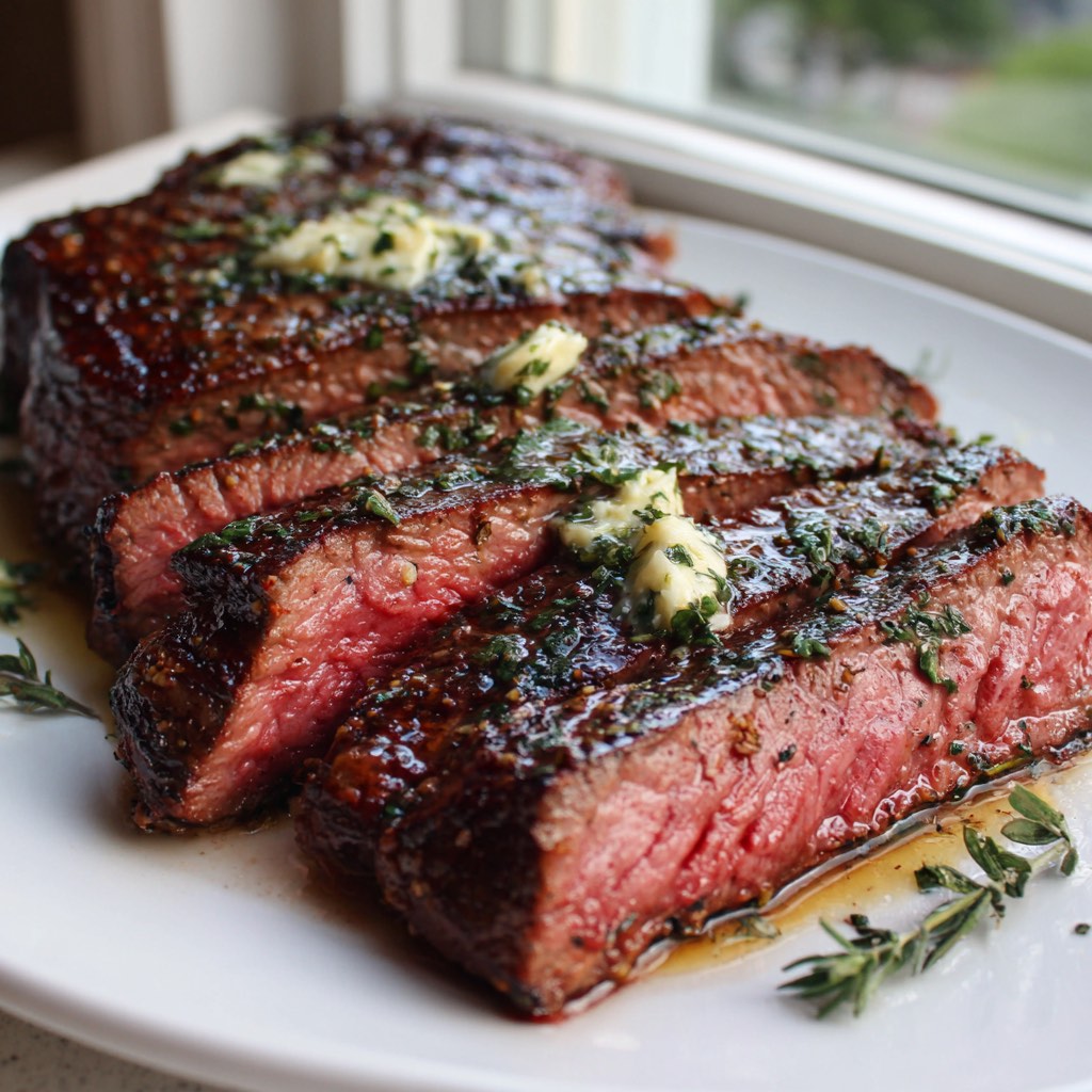 Grilled steak or entrecôte with ideal temperatures